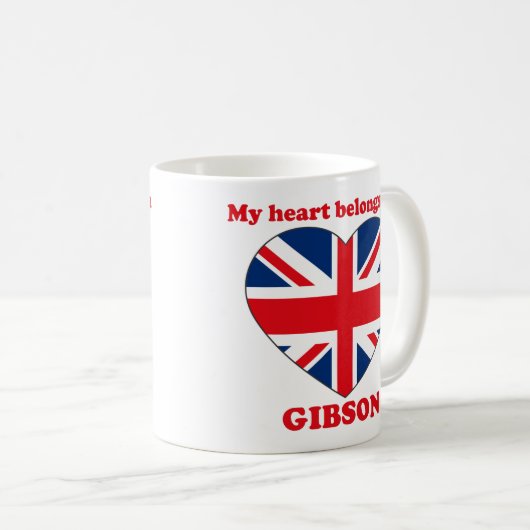 Gibson Kaffeetasse (VorderseiteRechts)