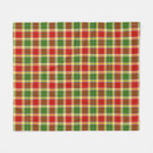 Gibson Kariert Fleecedecke (Vorderseite (Horizontal))