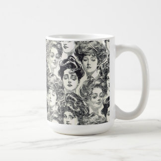 Gibson-Mädchen durch Charles Dana Gibson circa Kaffeetasse