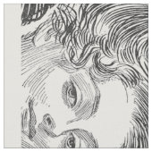 Gibson-Mädchen durch Charles Dana Gibson circa Stoff (Nahaufnahme)