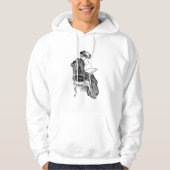 Gibson-Mädchen-Lesung Hoodie (Vorderseite)