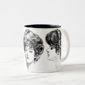 Gibson-Mädchen-Tasse Zweifarbige Tasse (VorderseiteRechts)