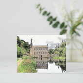 Gibson Mill: Artistic Pencil Sketch Postkarte (Stehend Vorderseite)