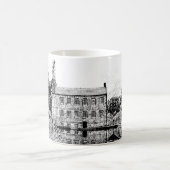 Gibson Mill Hebden Bridge - Vintage Charcoal Style Kaffeetasse (Mittel)