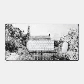 Gibson Mill Hebden Bridge - Vintage Charcoal Style Schreibtischunterlage (Tastatur & Maus)