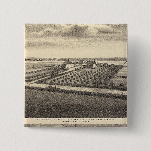 Gibson, Nebraska Button (Vorderseite)