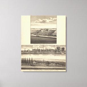 Gibson, Nebraska Leinwanddruck