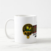 Gibson schottische Wappen- und Tartan-Tasse Kaffeetasse (Links)