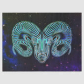 gibt das Widder-Zootium-Papier Seidenpapier (Vorderseite)