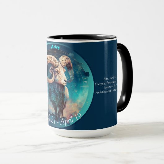 Gibt den Ram individuell anpassbar "März 21 - 19. Tasse (VorderseiteRechts)