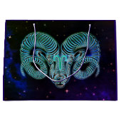 gibt den Widder-Zoobeutel ab Große Geschenktüte (Vorderseite)