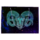 gibt den Widder-Zoobeutel ab Große Geschenktüte (Rückseite)