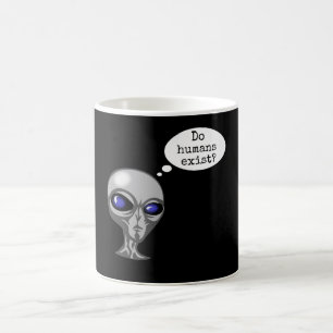 Gibt es beim Menschen merkwürdige Alien? Kaffeetasse