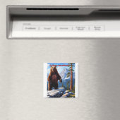 Gibt es ein Problem? - Grizzly Wilderness Magnet (In Situ (Geschirrspüler))