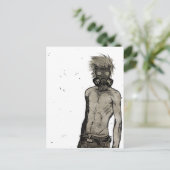 Gibt es ein Problem? Postkarte (Stehend Vorderseite)