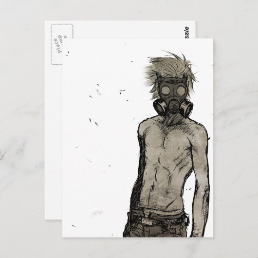 Gibt es ein Problem? Postkarte (Vorne/Hinten)