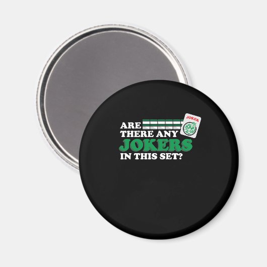 Gibt es irgendwelche Joker in Set Mahjong Spielen Magnet (Vorderseite/Rückseite)