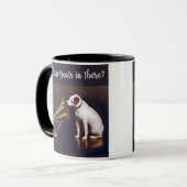 Gibt es Leckereien in seinem Master? Tasse (Vorderseite Links)