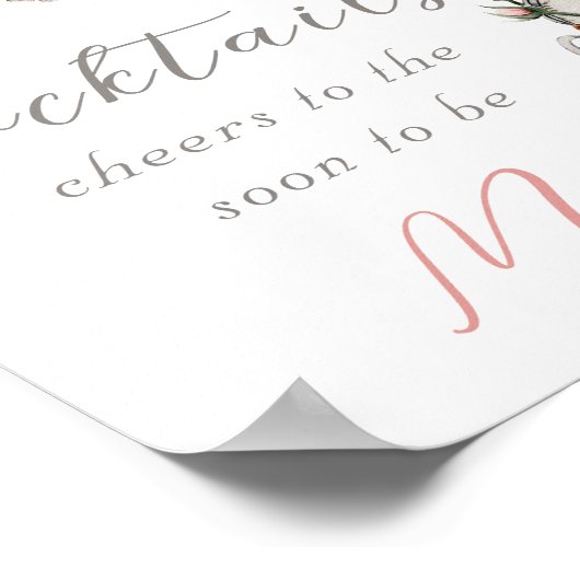 GIBT MIR Butterflies Funny Quote Tee Blumenbrunch Poster (Ecke)