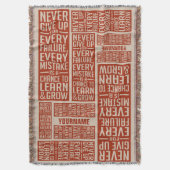 GIBT NIE eine eigene Wurfdecke Decke (Vorderseite Vertikal)