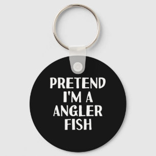 GIBT VOR EIN ANGLERFISCH ZU SEIN Lustiges Hallowee Schlüsselanhänger