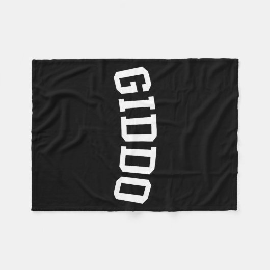 Giddo fleecedecke (Vorderseite (Horizontal))