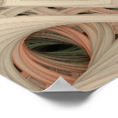 Giddy Gossypium 12" x 12" Poster (Ecke)