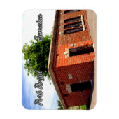 Giddy House, Port Royal, Jamaika Magnet (Vertikal)