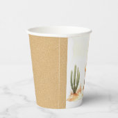 Giddy Up Es ist eine wilde West Cowboy Babydusche Pappbecher (Rechts)