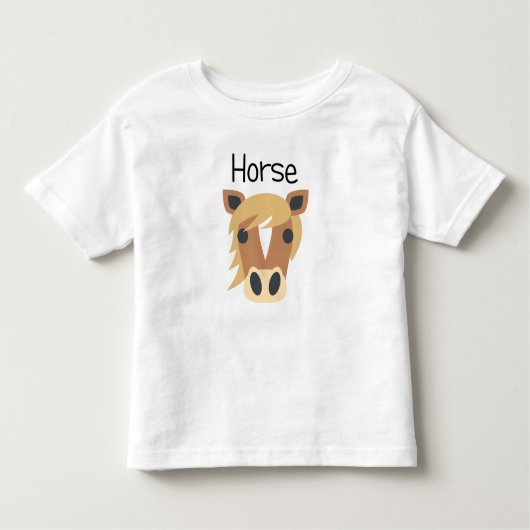 Giddy Up Horse Kleinkind T-shirt (Vorderseite)