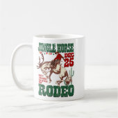Giddy Up Jingle Horse Santa Cowboy Western Christm Kaffeetasse (Links)