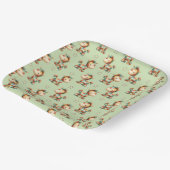 Giddy-Up Patchwork Pony Birthday Pappteller (Gewinkelt)