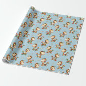 Giddy-Up Patchwork-Pony-Geburtstag Geschenkpapier (Ungerollt)