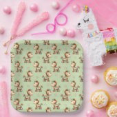 Giddy-Up Patchwork-Pony-Geburtstag Pappteller (Party)