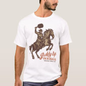 Giddy Up Pickleball - Paddle Front T-Shirt (Vorderseite)