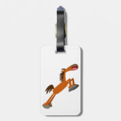 Giddyup, Horsey! Cartoon - Gepäckträger Gepäckanhänger (Rückseite vertikal)