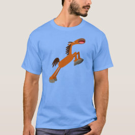 Giddyup, Horsey! Cartoon Pferd T - Shirt