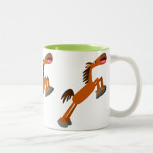 Giddyup, Horsey! Cartoon Pferde Tasse