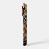 Gided Baroque Scrollwork  iPhone Hülle (Linke Seite)