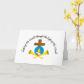 Gideon Grußkarte Karte (Gelbe Blume)