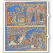 Gideon's Valiant Three Hundred The Crusader Bible Aufkleber (Vorderseite)