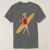 Gidget geht surfen T-Shirt (Design vorne)