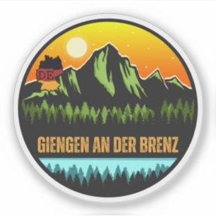 Giengen an der Brenz, Baden-Württemberg Deutschlan Aufkleber