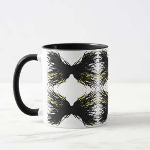Gier Abstrakt 7 Todsünden Alkohol-Tinte-Kunst Tasse