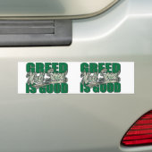 Gier ist gut autoaufkleber (Auf Auto)