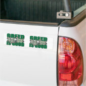 Gier ist gut autoaufkleber (Auf Lkw)