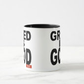 Gier ist gut tasse (Zentrum)