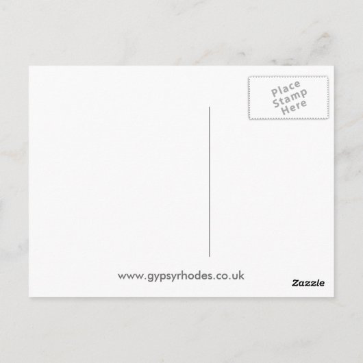 Gier Postkarte (Rückseite)