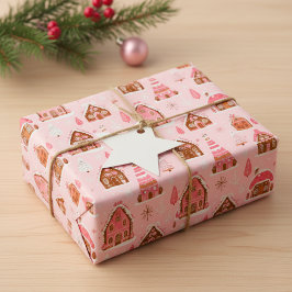 Gierige Weihnachten - Haus Lebkuchen Geschenkpapier Set