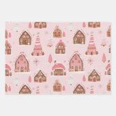 Gierige Weihnachten - Haus Lebkuchen Geschenkpapier Set (Vorderseite 3)